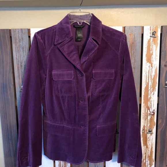 Kenneth Cole • Vintage • Purple • Size • Suede • Jacket - Picture 8 of 16